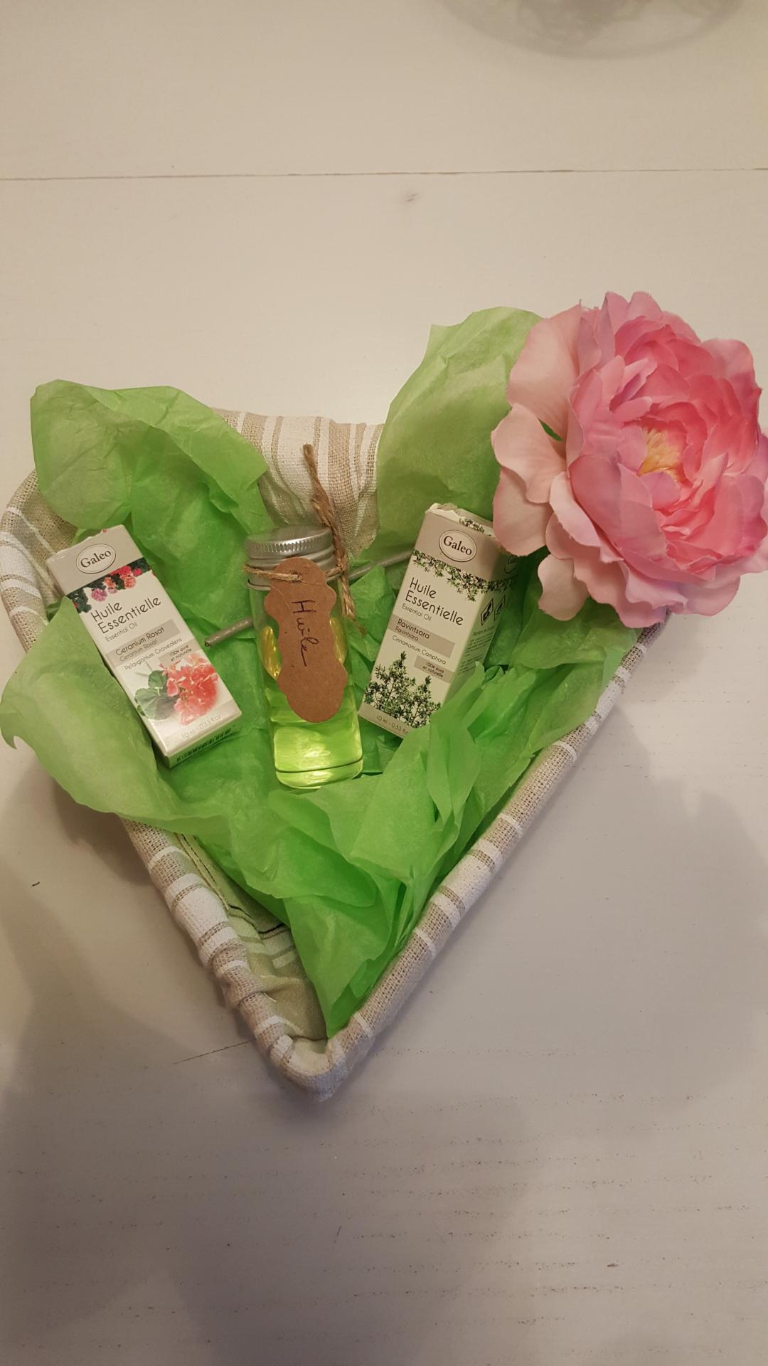 Coffret Huile de massage