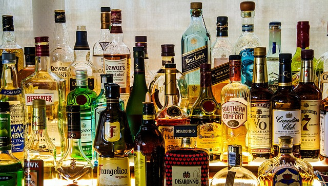 Bouteille alcoolisée
